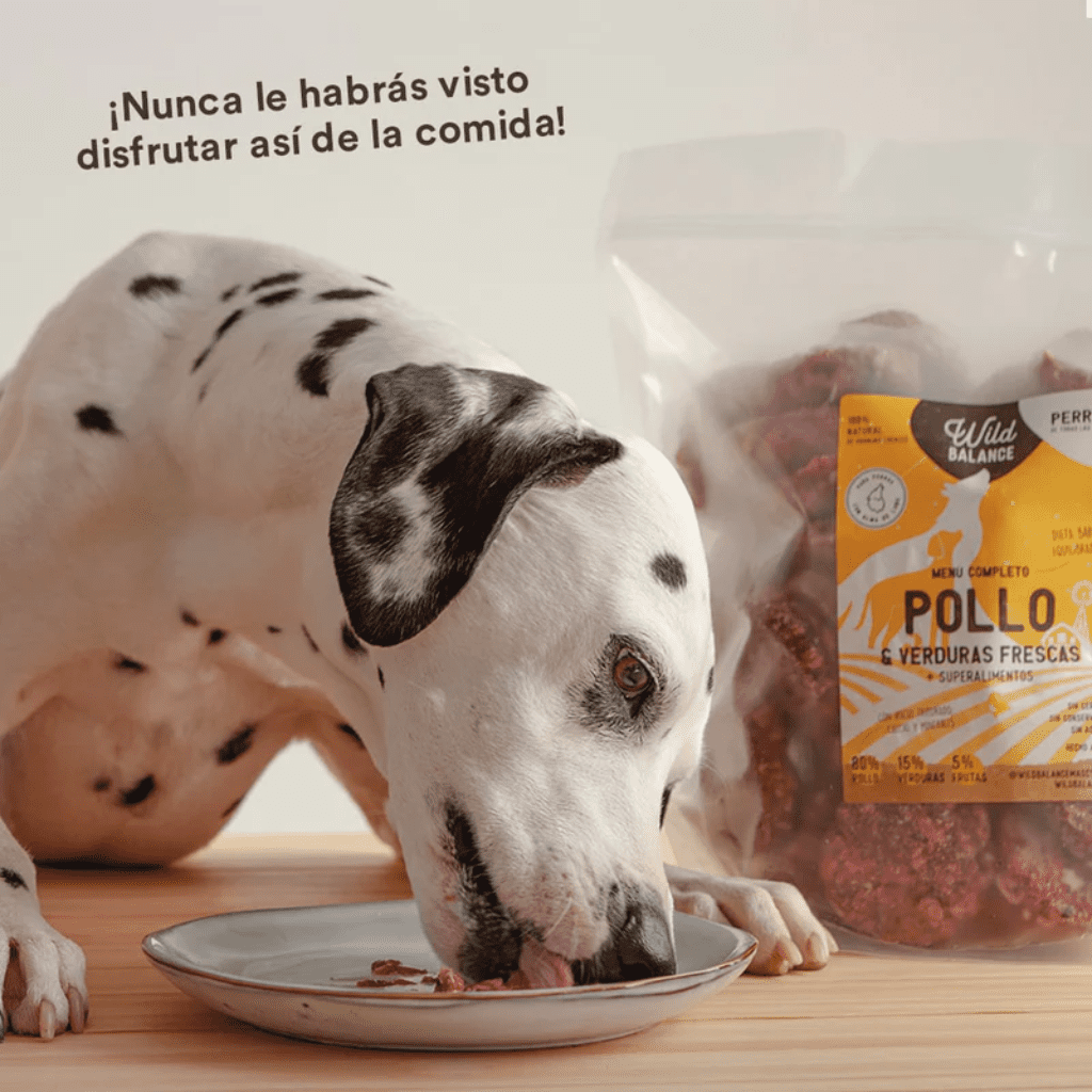 WILD BALANCE Menú BARF Pollo con Verduras Frescas
