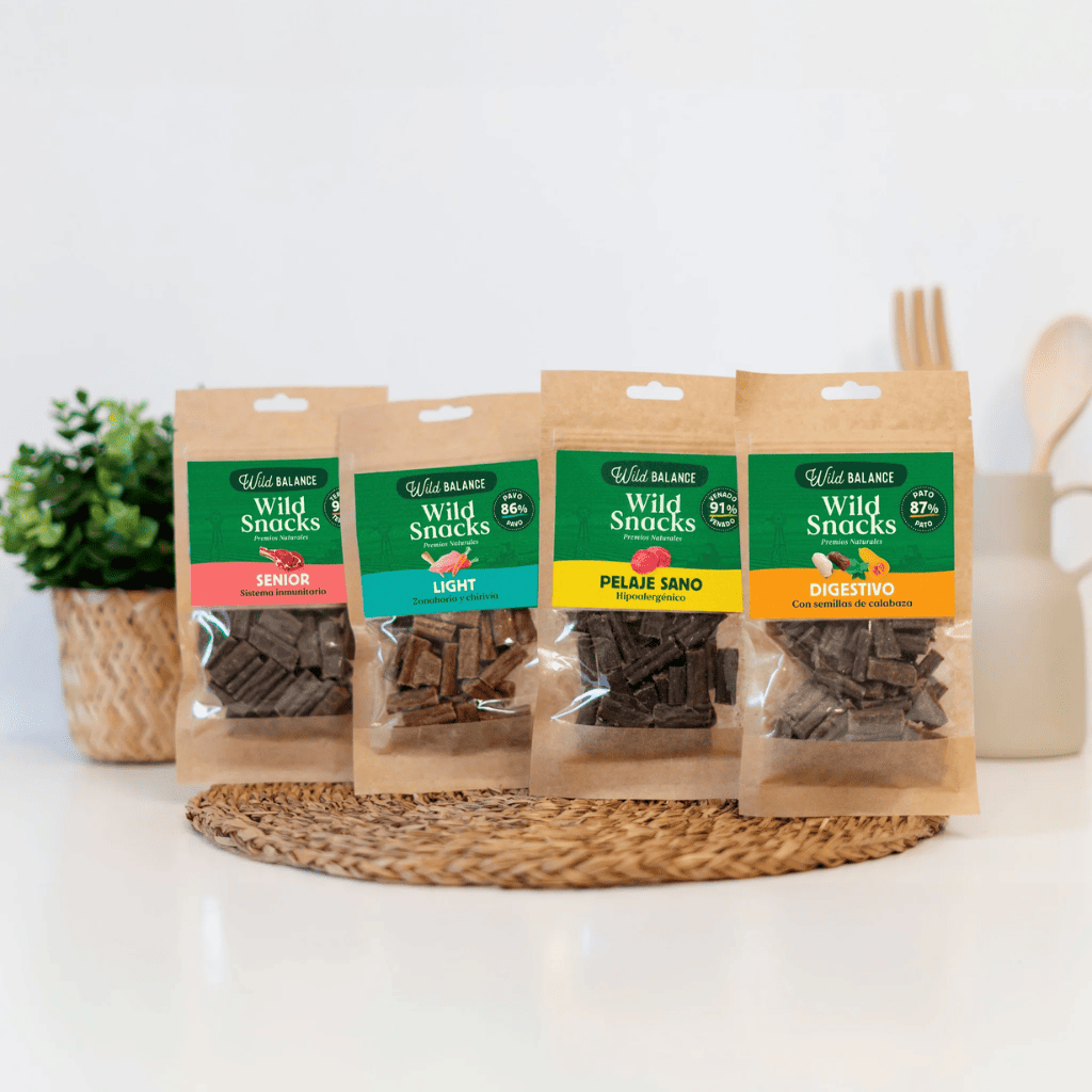 WILD BALANCE Wild Snacks Pelaje Sano 75 g