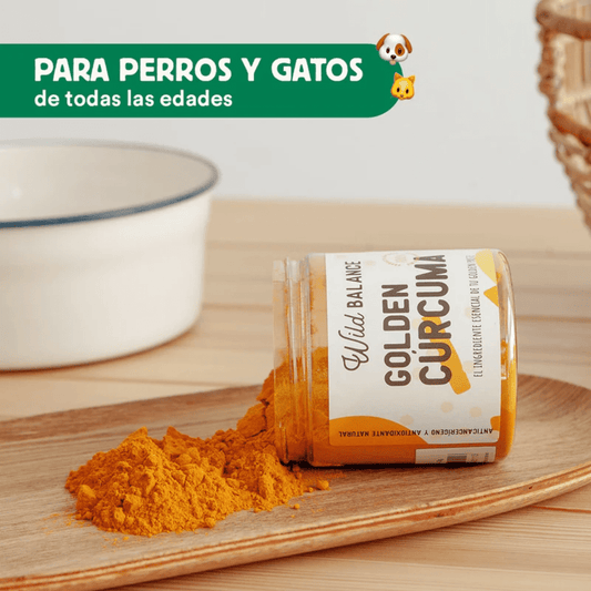 WILD BALANCE Golden Cúrcuma 100 g para perros y gatos