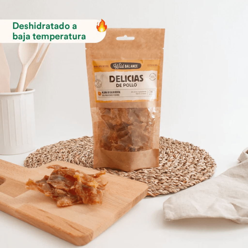 WILD BALANCE Delicias de Pollo 85 g