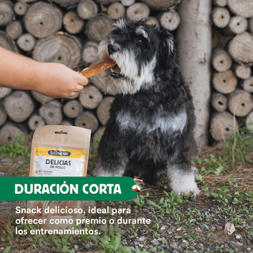 WILD BALANCE Delicias de Pollo 85 g