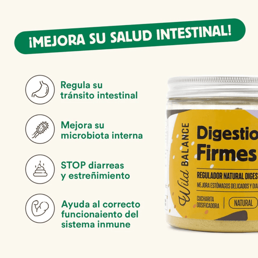 WILD BALANCE Digestiones Firmes 100 g para perros y gatos
