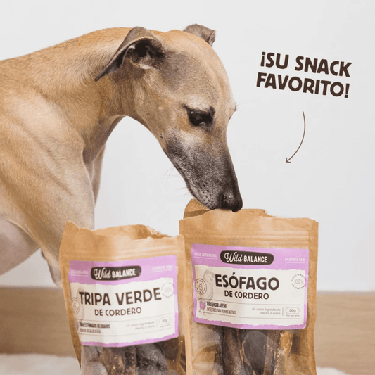 WILD BALANCE Esófago de Cordero 50 g para perros y gatos