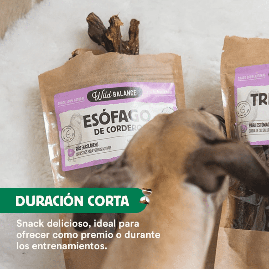WILD BALANCE Esófago de Cordero 50 g