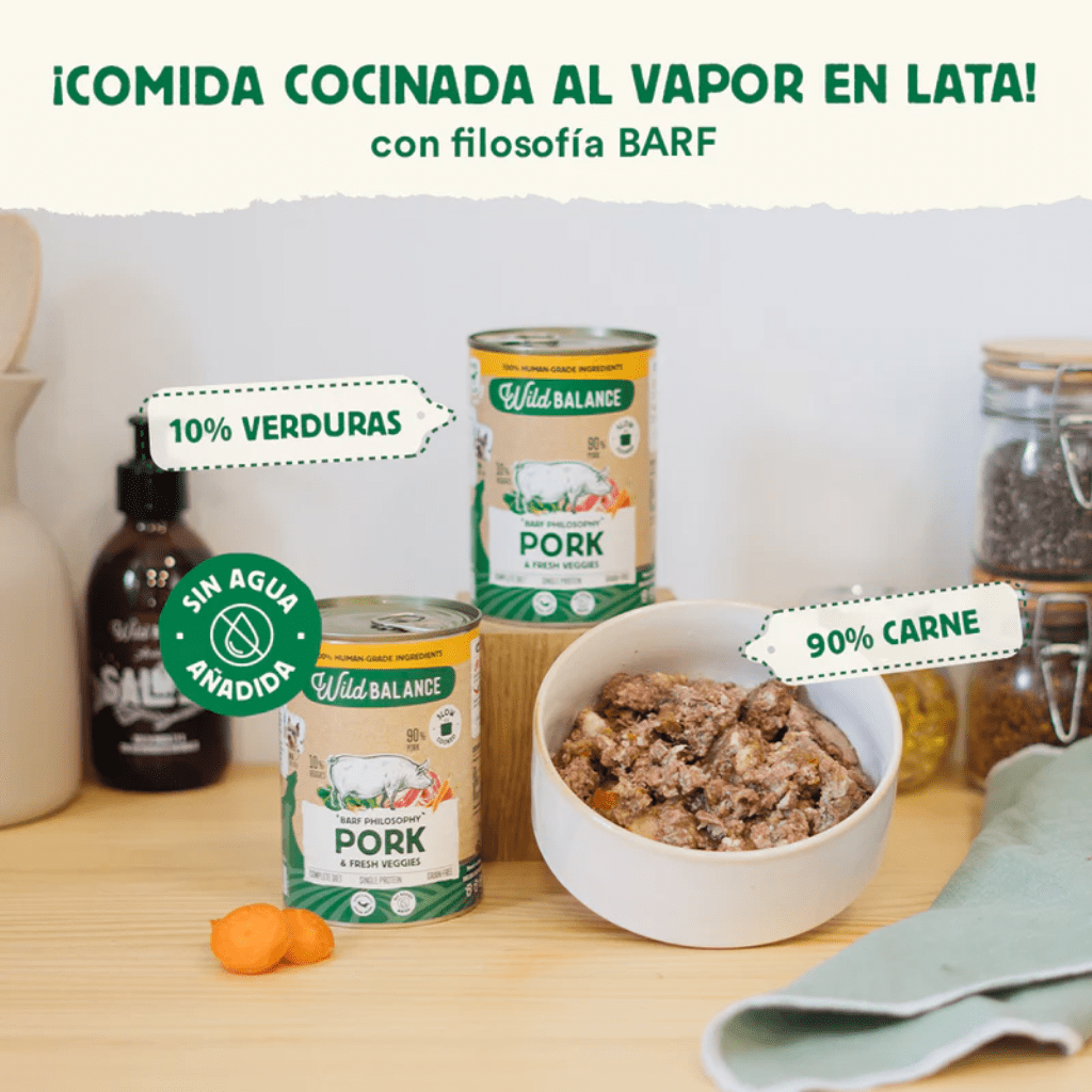 WILD BALANCE Lata de Cerdo 400 g