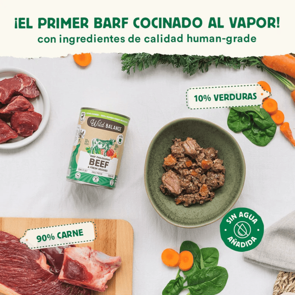 WILD BALANCE Lata de Ternera 400 g