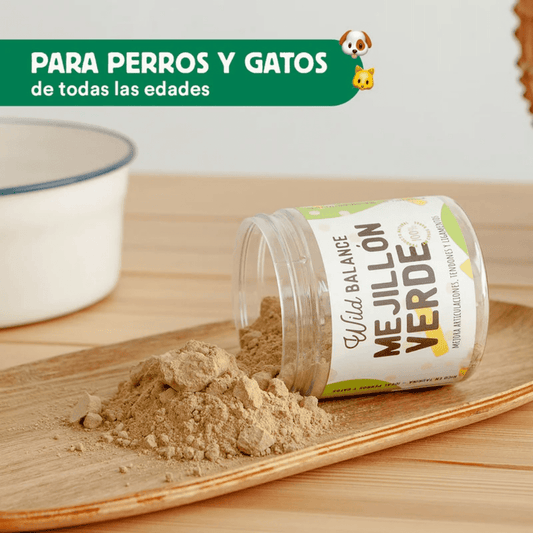 WILD BALANCE Extracto de Mejillón Verde 100 g para perros y gatos