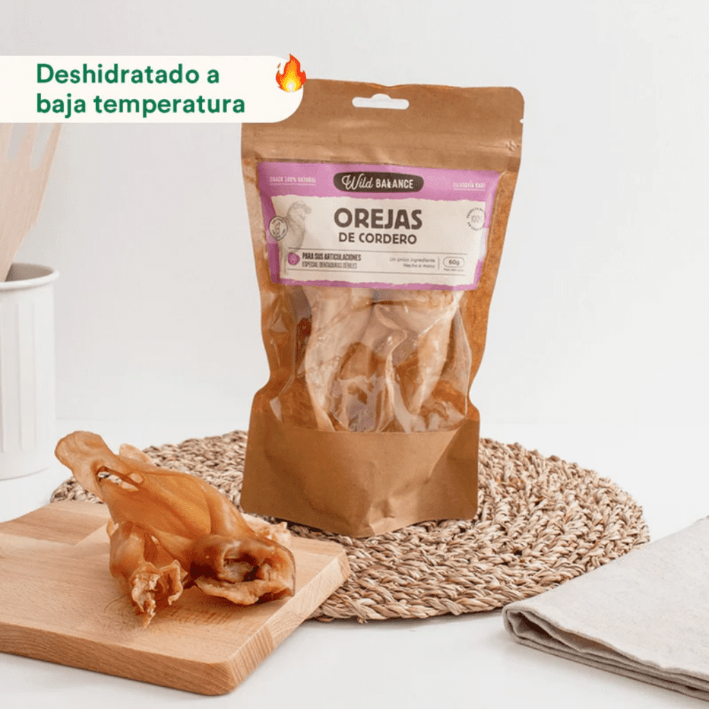 WILD BALANCE Orejas de Cordero 60 g