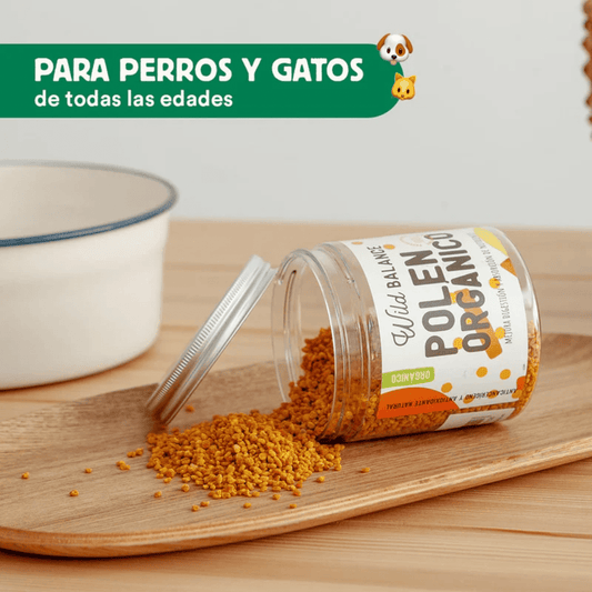 WILD BALANCE Polen Orgánico 100 g para perros y gatos