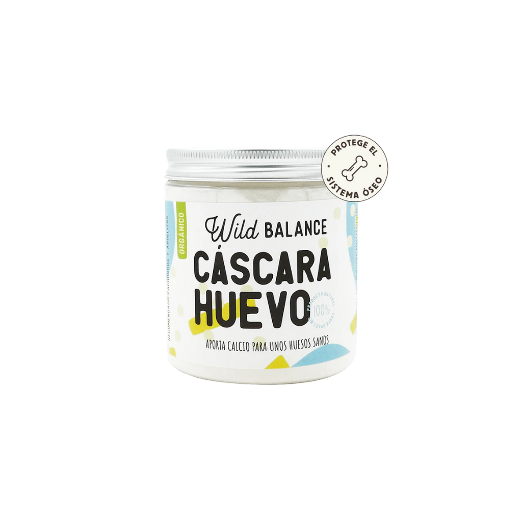 WILD BALANCE Cáscara de Huevo Orgánica 140 g