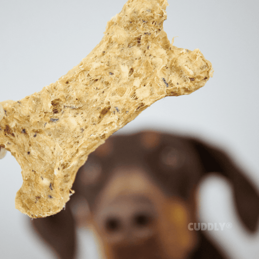 WOOLF Naturals Hueso Ternera, Glucosamina y Condroitina granel para perros