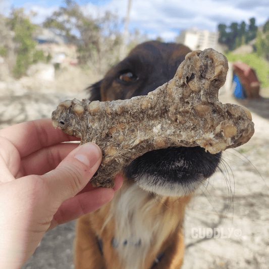 WOOLF Naturals Hueso Ternera y L-Carnitina granel para perros