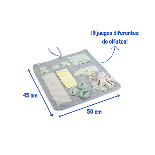 BEEZTEES Alfombra Multiexperiencia para perros