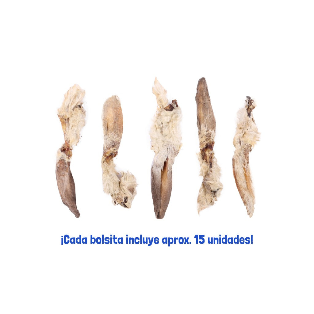 BEEZTEES Orejas de Conejo con Pelo 200 g