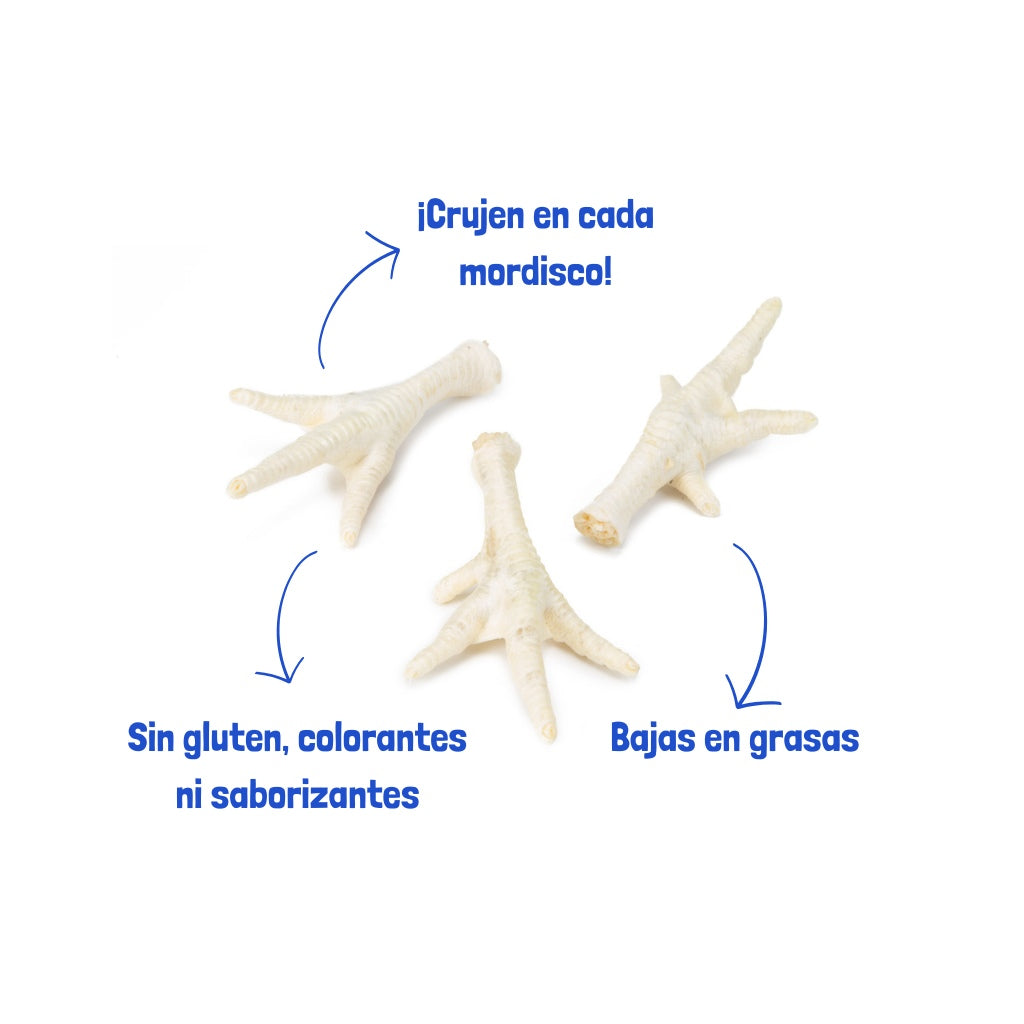 BEEZTEES Patas Pollo Infladas 200 g