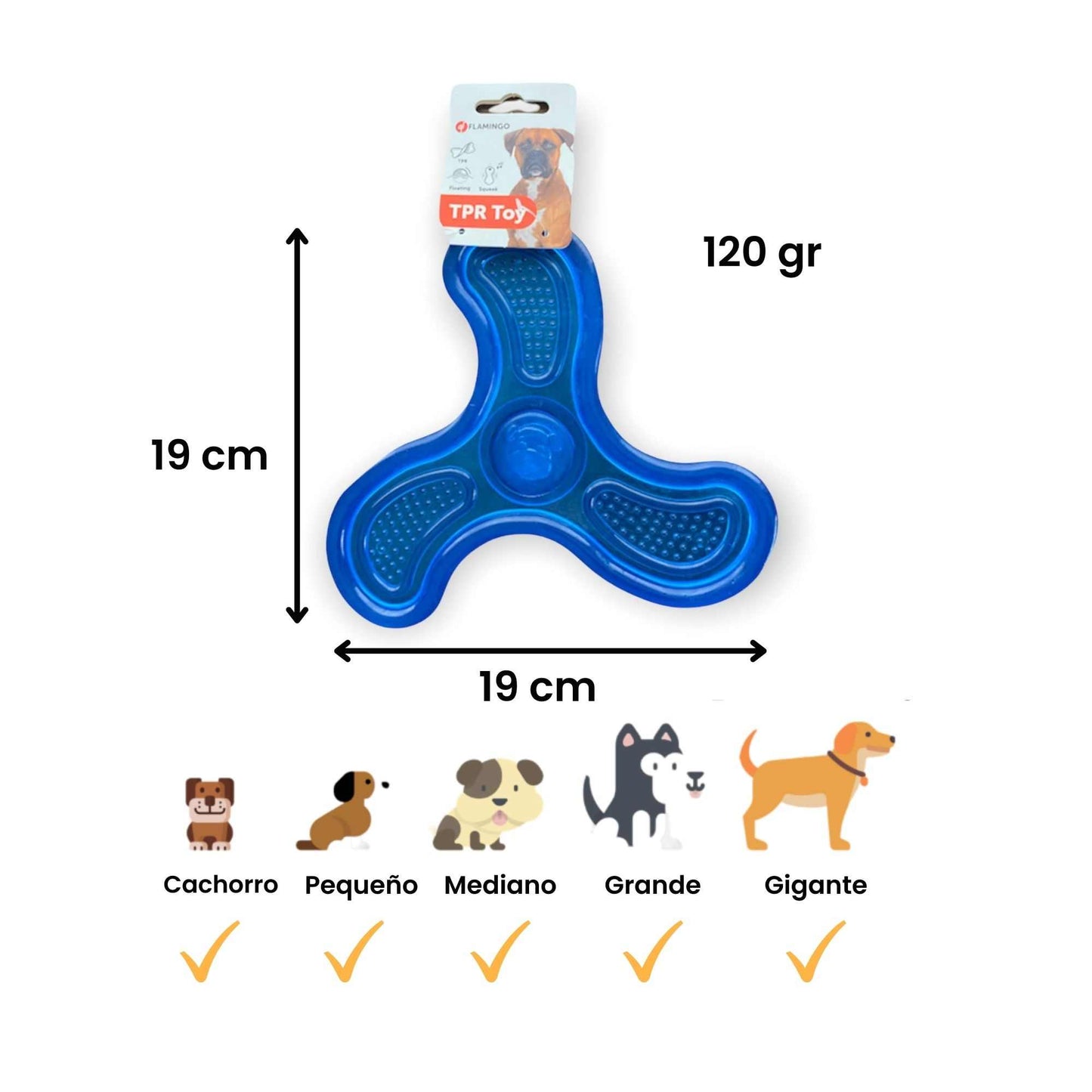 FLAMINGO Frisbee TPR Toy