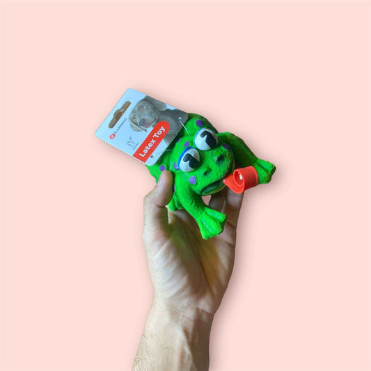 FLAMINGO Rana Cazamoscas Látex para perros