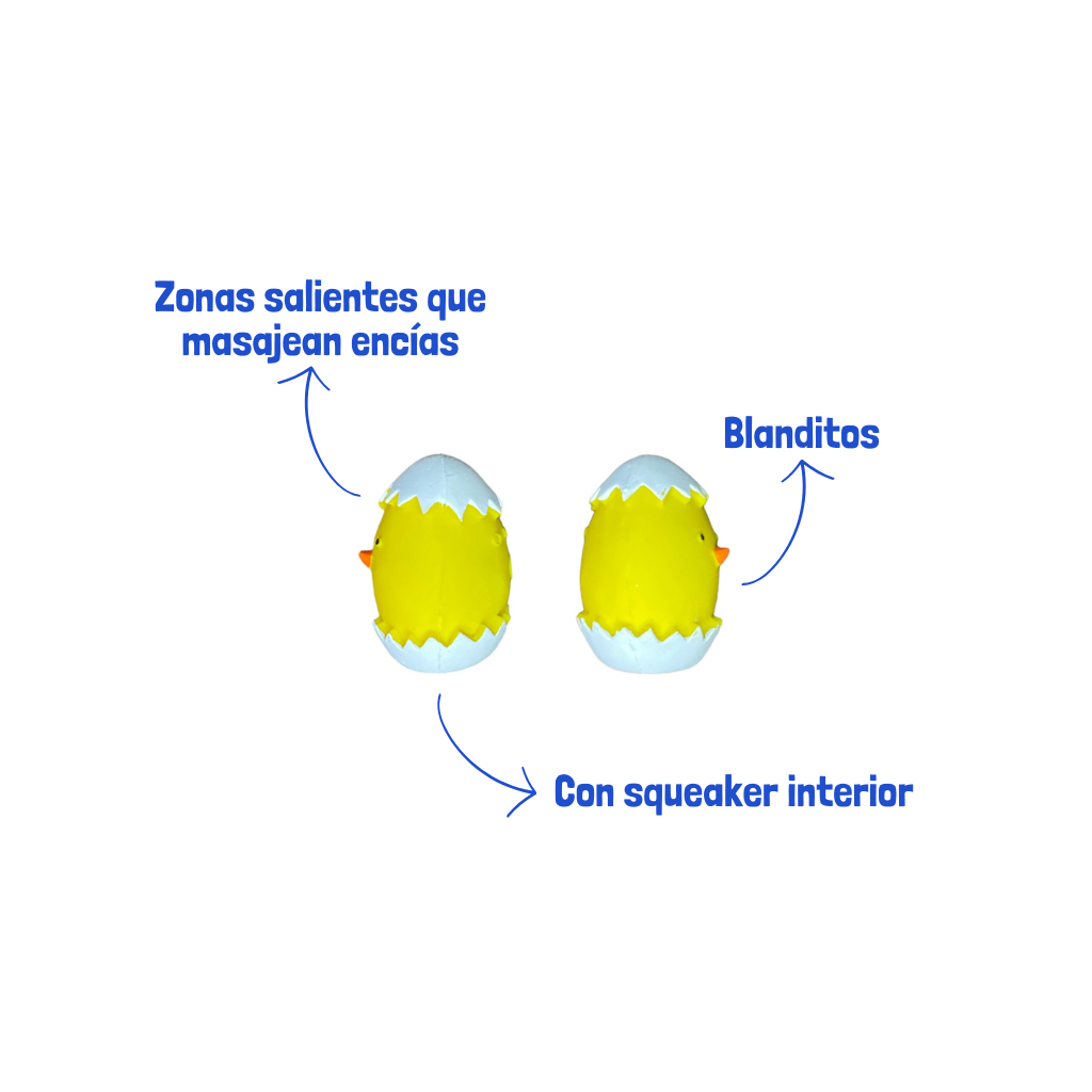 LANCO Huevo Pollito Mini para perros