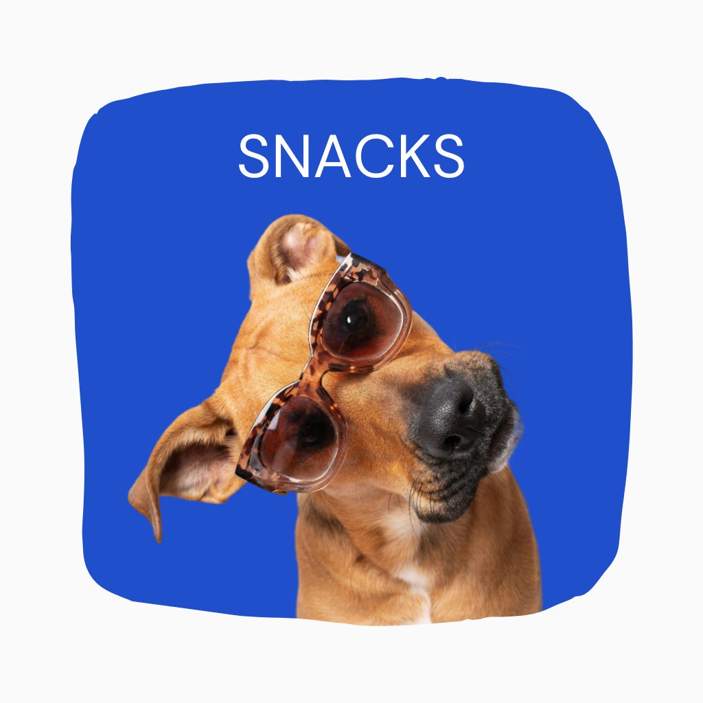 Snacks naturales para perros