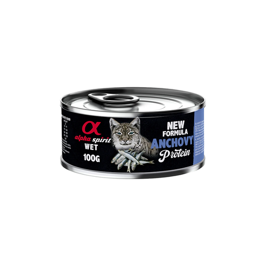 ALPHA SPIRIT Boquerón 100 g / 200 g para gatos