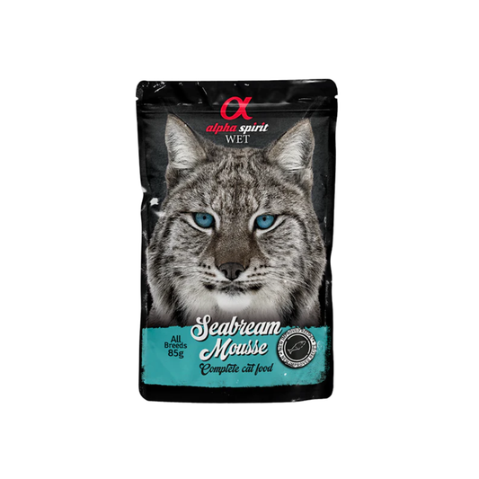 ALPHA SPIRIT Mousse Dorada 85 g para gatos