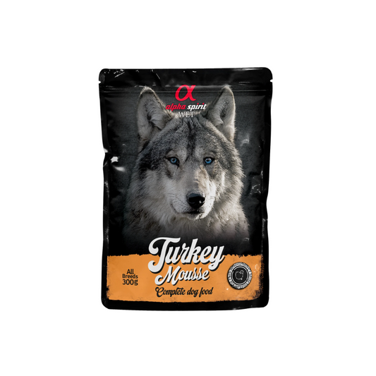 ALPHA SPIRIT Mousse de Pavo 85 g / 300 g