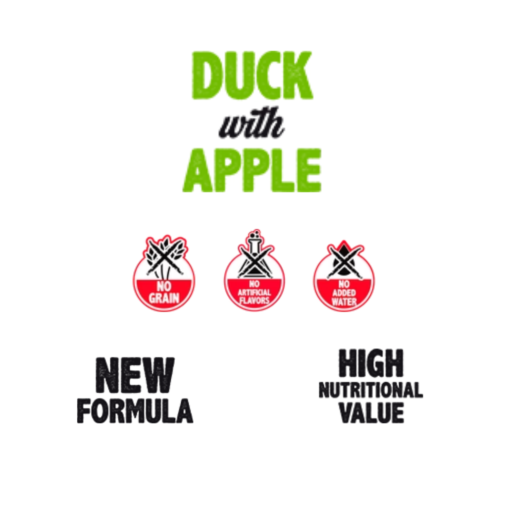 ALPHA SPIRIT Pato con Manzana Verde 400 g