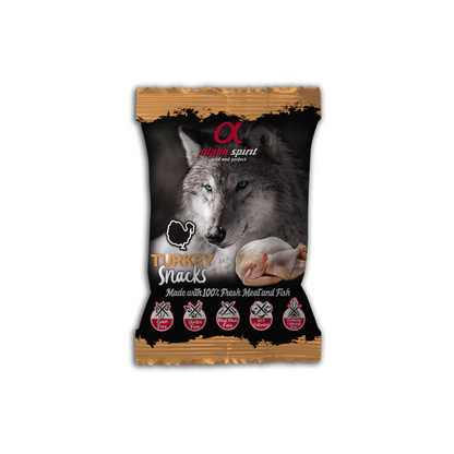 ALPHA SPIRIT Snack Pavo 50 g