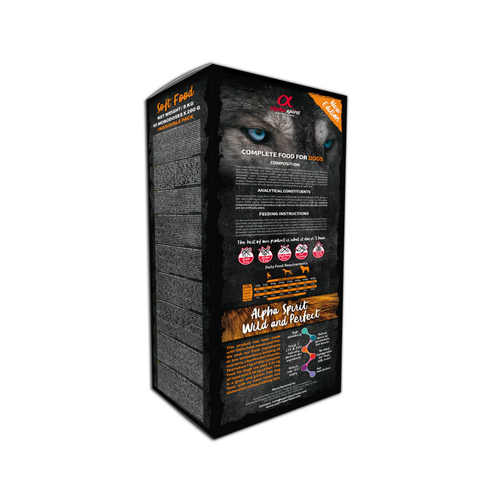 ALPHA SPIRIT Semihúmedo Multiprotein para perros