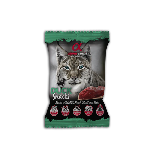 ALPHA SPIRIT Snack Pato 50 g para gatos
