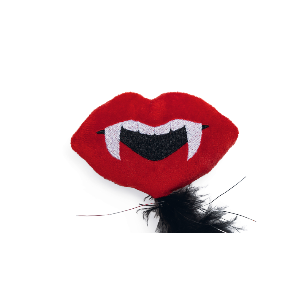 BEEZTEES Drácula con Pluma 20 cm para gatos
