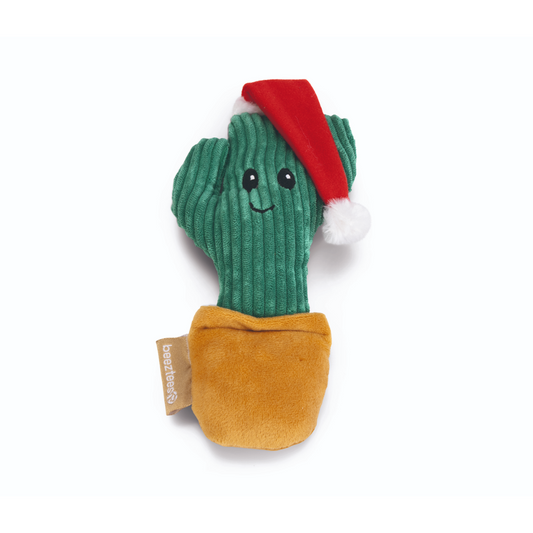 BEEZTEES Peluche Cactus Navidad