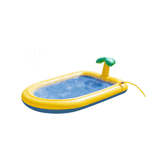 BEEZTEES Piscina con Aspersores para Perros