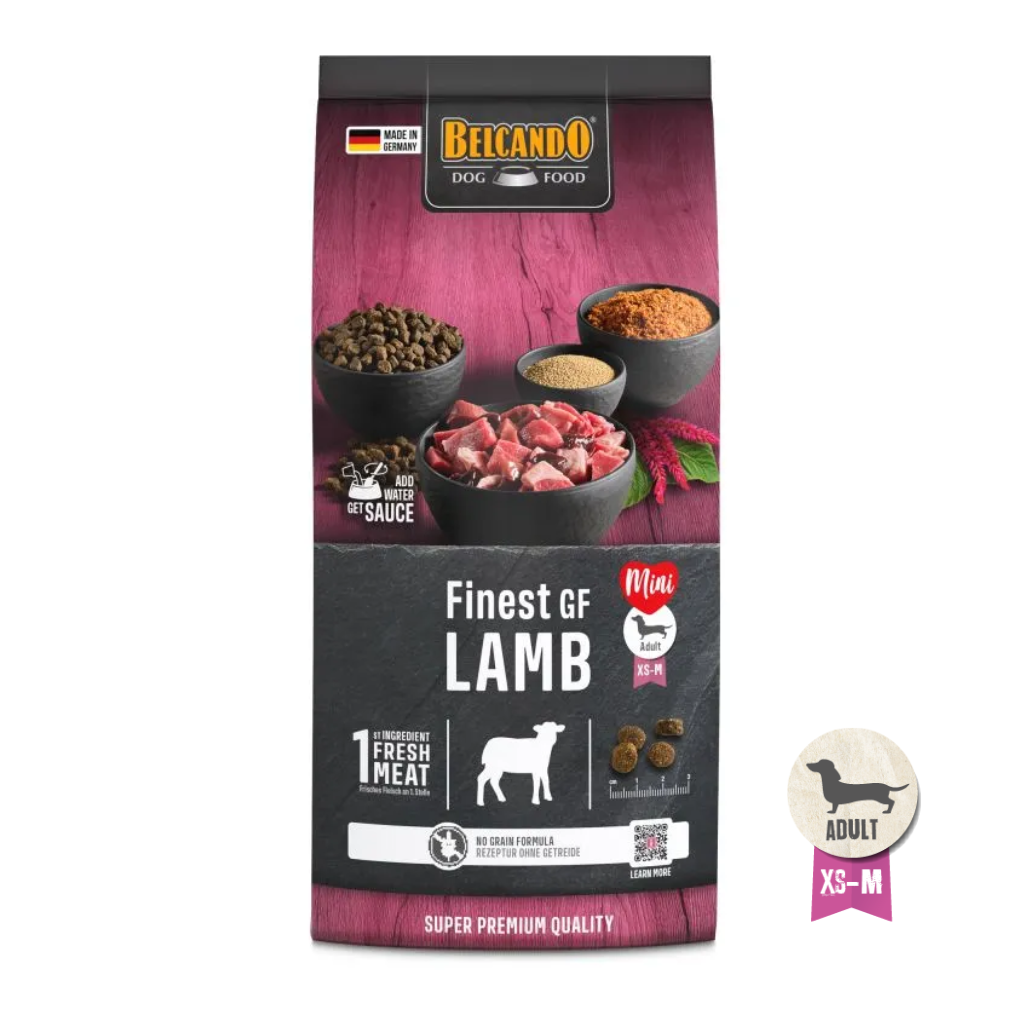 BELCANDO Finest Grain Free Cordero para perros