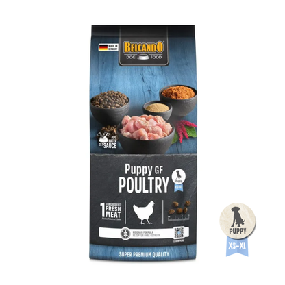 BELCANDO Puppy Grain Free Poultry - Aves de Corral para perros