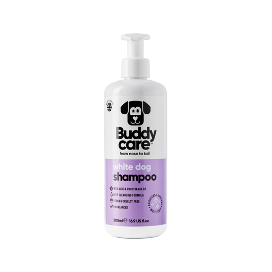 BUDDYCARE Champú para Pelo Blanco 500ml para perros