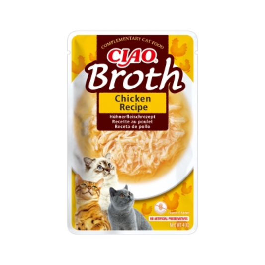 CHURU Broth Caldo de Pollo 40 g para gatos