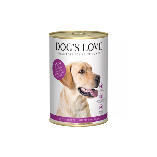 DOG´S LOVE Adulto Cordero 400 g