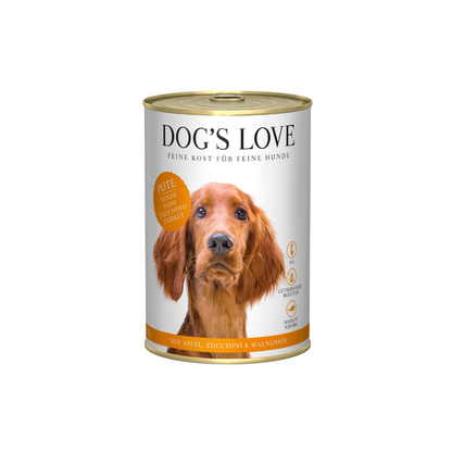 DOG´S LOVE Adulto Pavo 400 g