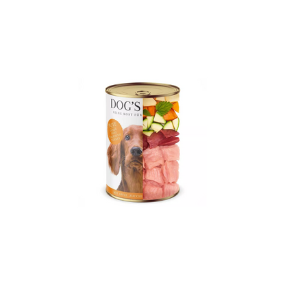 DOG´S LOVE Adulto Pavo 400 g