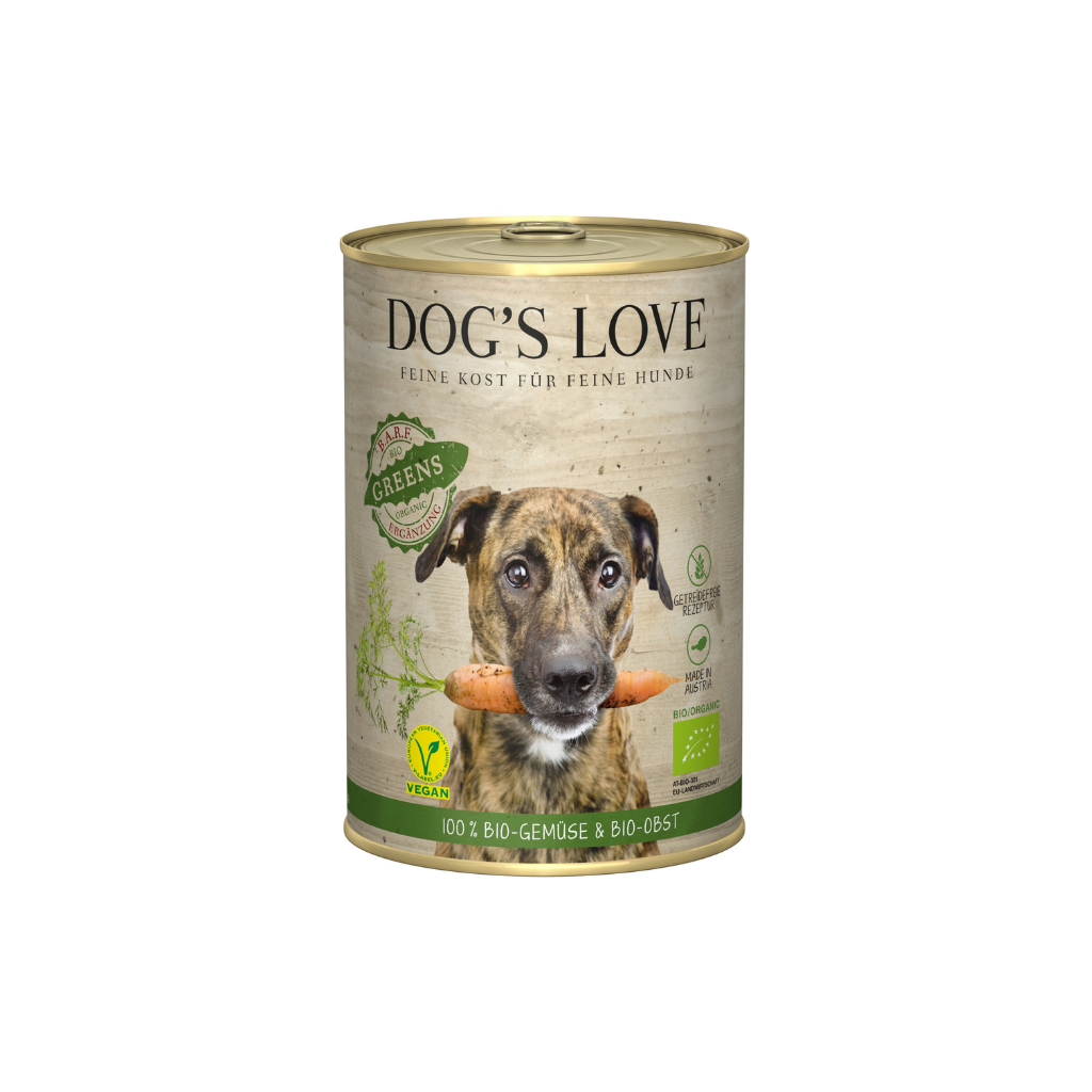 DOG´S LOVE Bio Greens Vegan 400 g