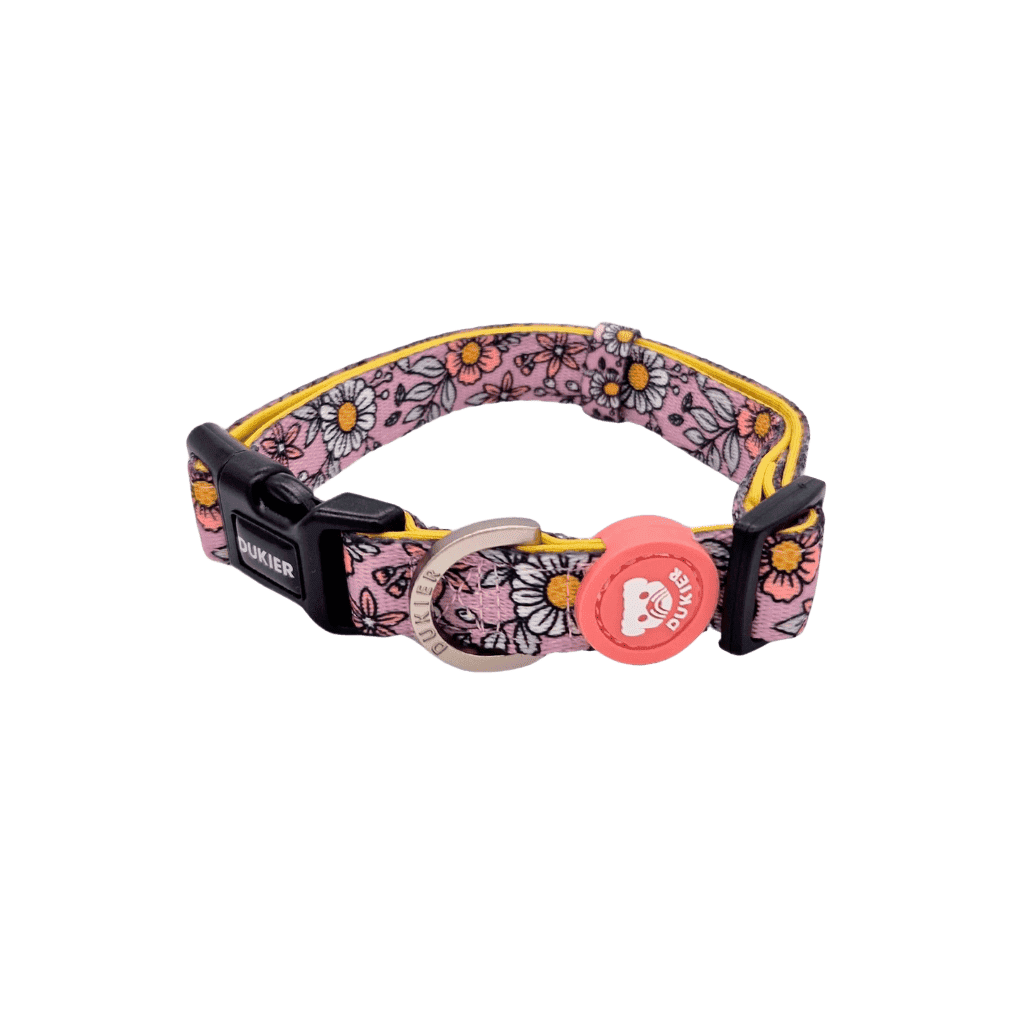 DUKIER Collar Flower Power M para perros