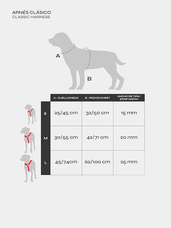 DUKIER Arnés Waterproof Coral para perros