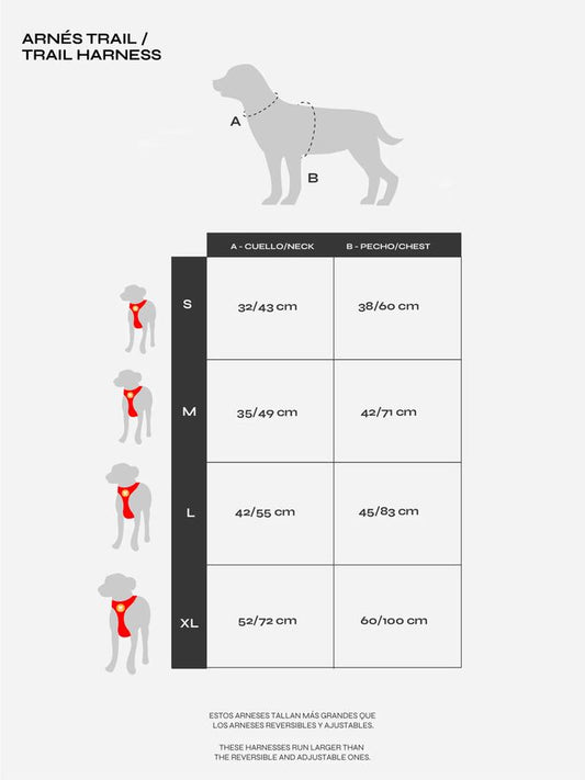 DUKIER Arnés Trail Turtle para perros