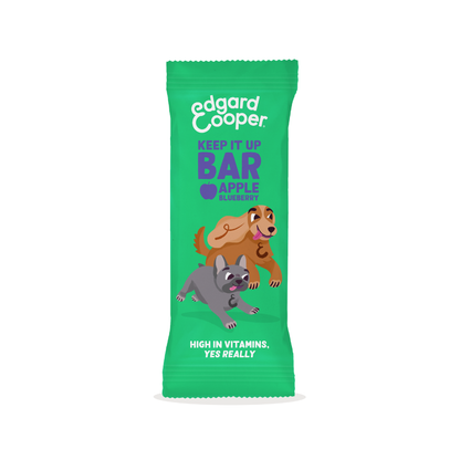 EDGARD&COOPER Barrita Manzana y Arándanos 30 g para perros