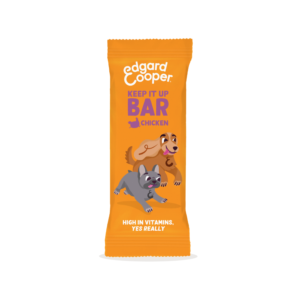 EDGARD&COOPER Barrita Pollo 30 g para perros