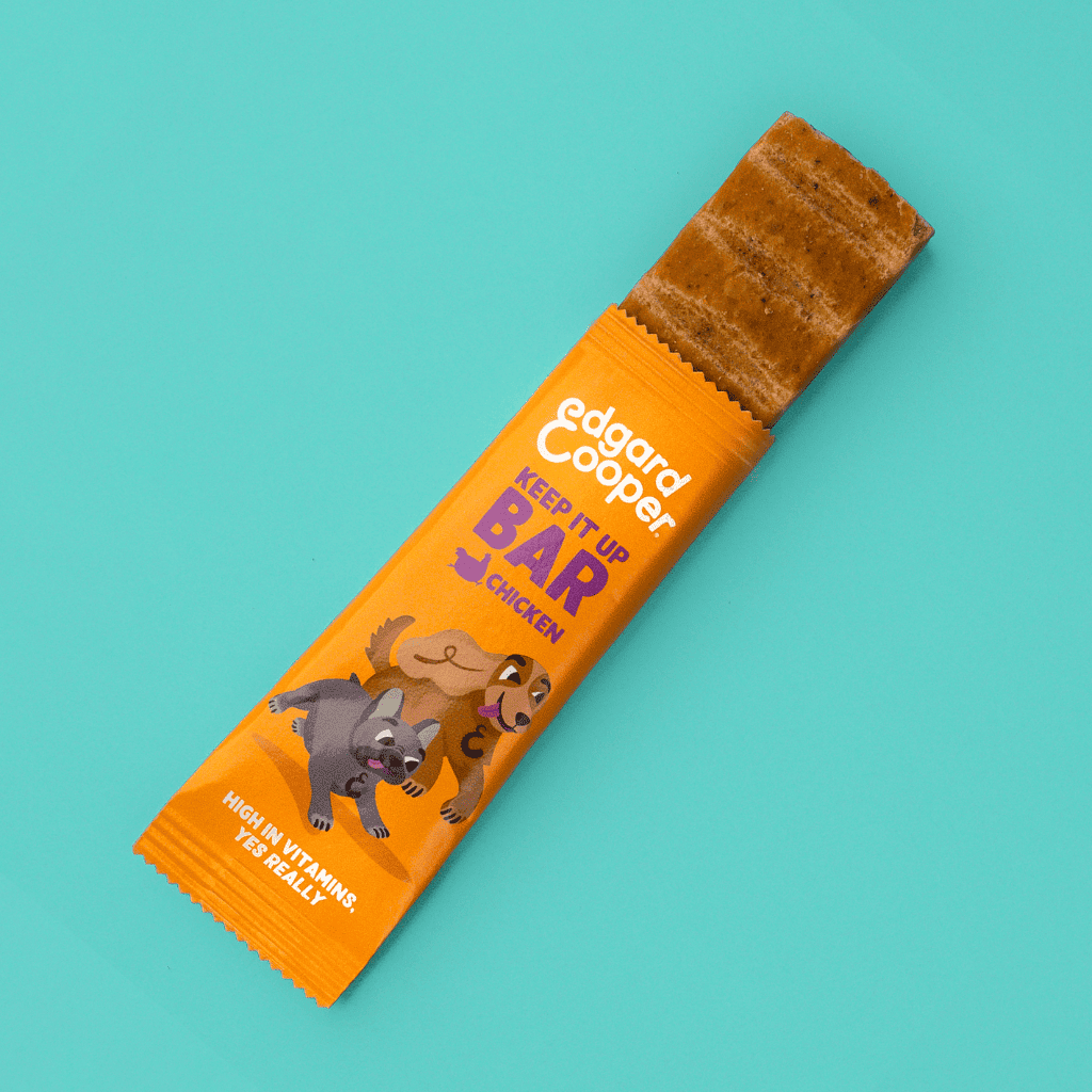 EDGARD&COOPER Barrita Pollo 30 g para perros