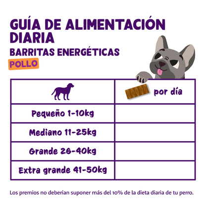 EDGARD&COOPER Barrita Pollo 30 g para perros