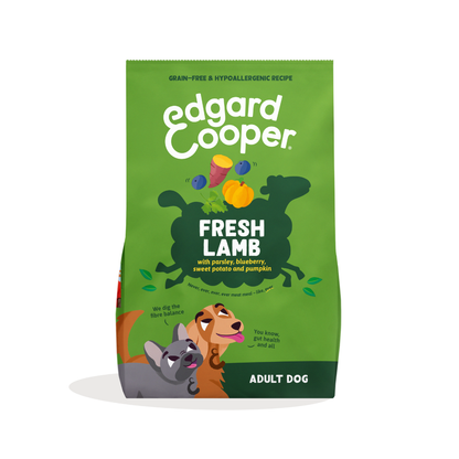 EDGARD&COOPER Cordero Fresco para perros