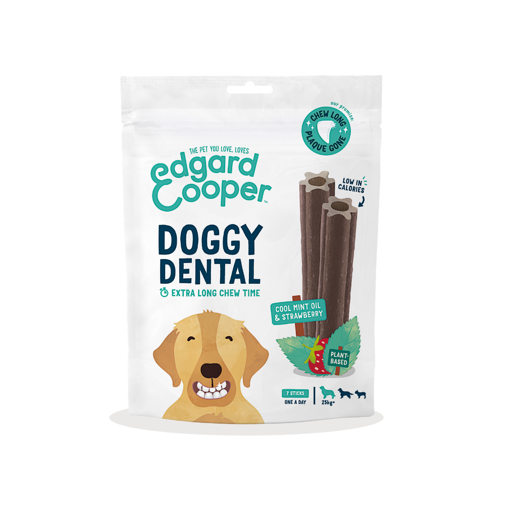 EDGARD&COOPER Dentales Fresa y Menta para perros